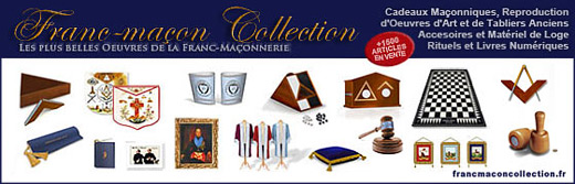FRANC-MACON COLLECTION, BOUTIQUE MACONNIQUE POUR FRANC-MACONS